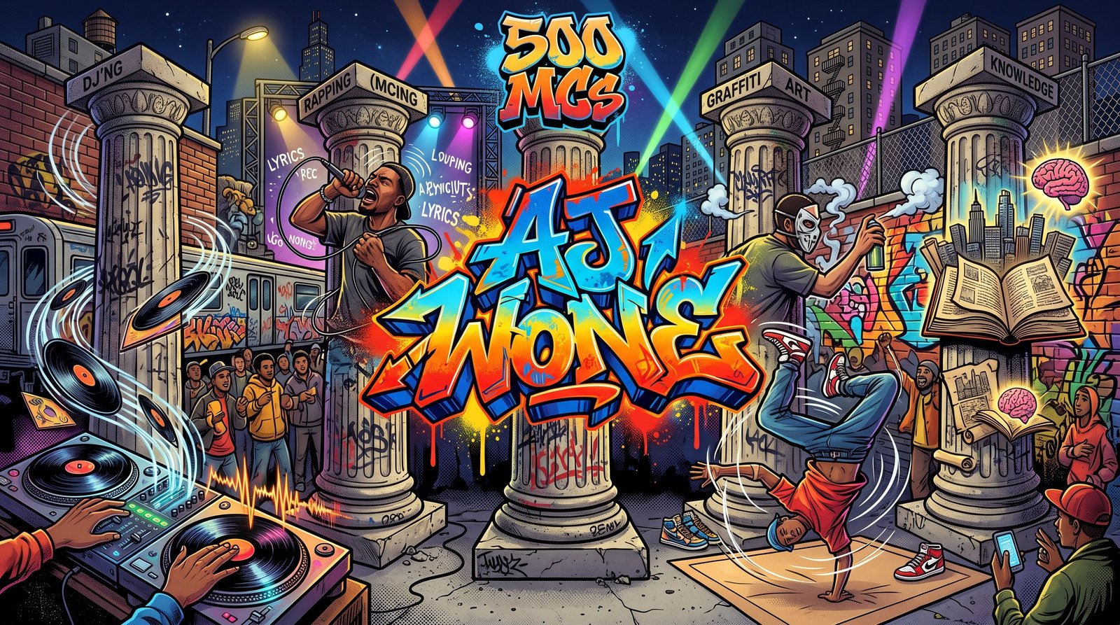 500 MC's artwork
